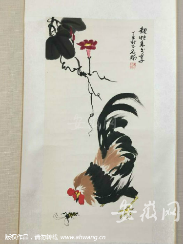 石楠、程必书画作品展在安庆市美术馆举行