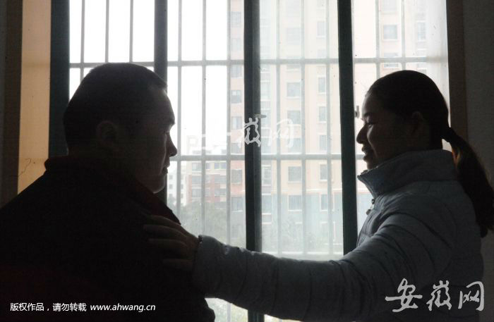 盲人夫婦劉寅、陳文娟想要一臺取暖器。