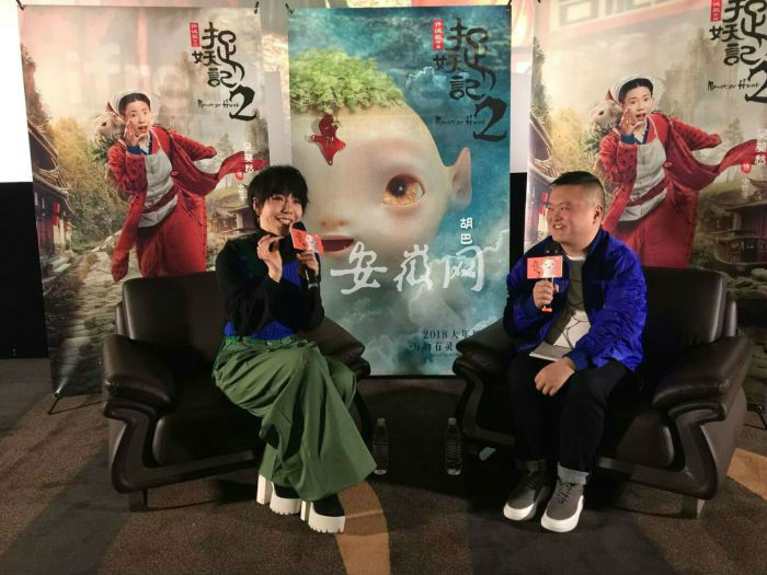 《捉妖记2》吴莫愁：一拍戏就不想唱歌了