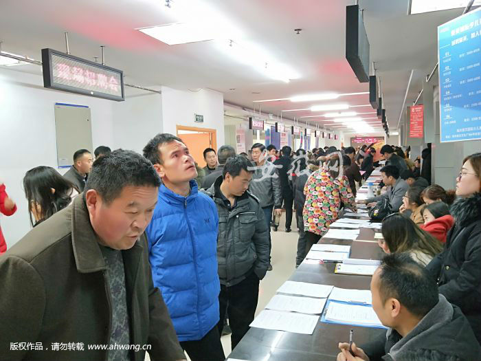 招聘会吸引不少人返乡就业创业。