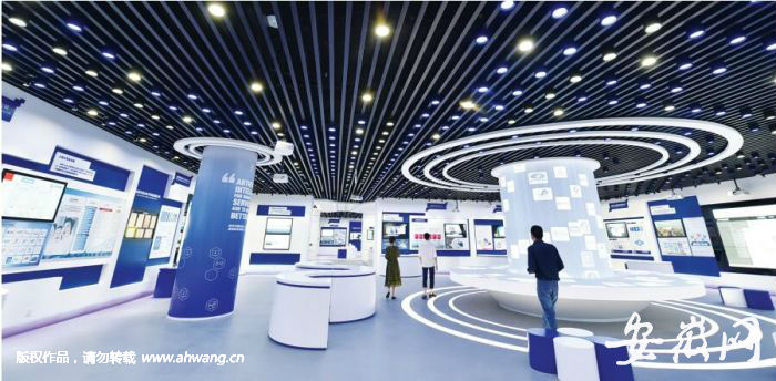 中國聲谷體驗中心展示大廳。