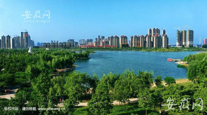 美丽的宿州一景——三角洲公园