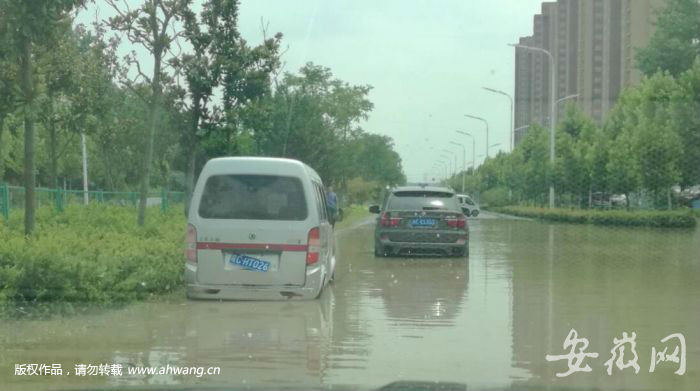 蚌埠遭遇近三十年來(lái)最大降雨