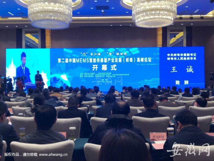 MEMS智能传感器产业发展（蚌埠）高峰论坛开幕