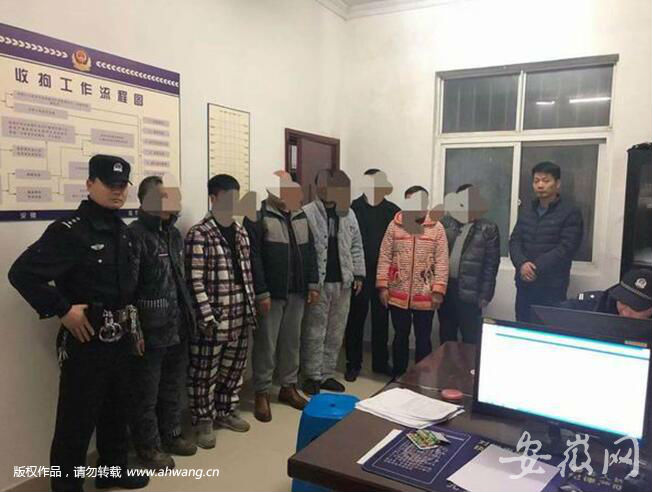 阻礙民警執(zhí)法 七名參賭人員及抗法者被拘
