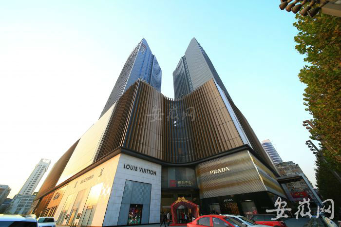 合肥銀泰中心。何剛 攝