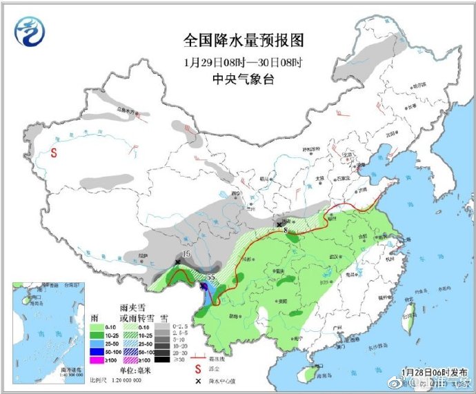 安徽：雨雪或擾春運 周中大風降溫來襲