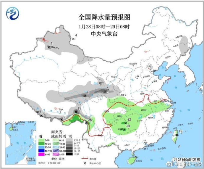 安徽：雨雪或擾春運 周中大風降溫來襲