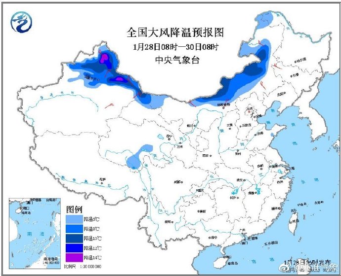 安徽：雨雪或擾春運 周中大風降溫來襲