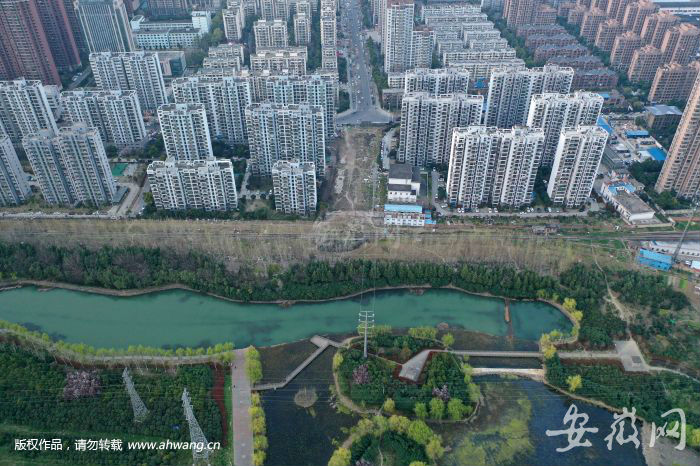 被匡河隔斷的東至路。