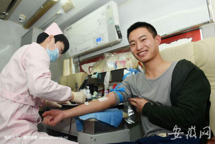 合肥114名消防員義務(wù)獻(xiàn)血33300毫升