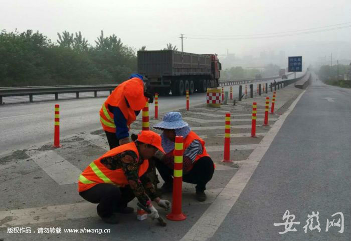 合肥出城道路完成养护保洁 保障市民五一出行