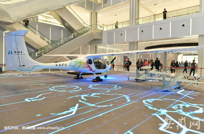 合肥1號飛機模型。