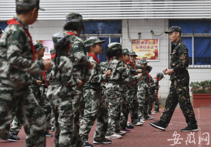 合肥市蚌埠路第三小學(xué) ，特色軍體拳課堂