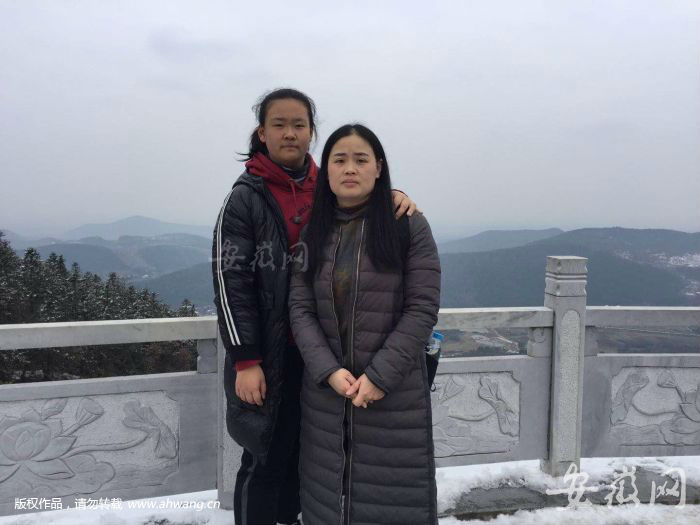 倪慧和女兒