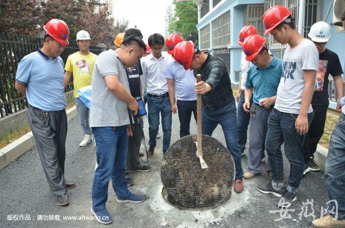 合肥經開區75處雨污混接點驗收 合格一處銷號一處