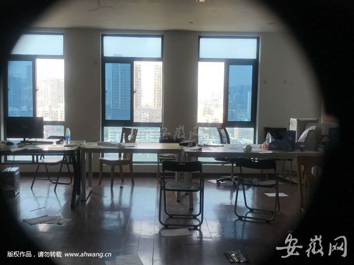 樂伽公寓在合肥的辦事點已經人去樓空。