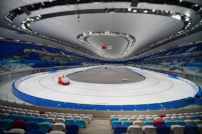 相约冰雪一起来北京2022冬奥会比赛场馆巡礼之国家速滑馆
