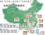 研究发现,我国长寿老人的分布表现出明显的地理聚集性,其中安徽的长寿