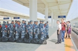 芜湖首批新兵起运 大学生士兵比例超六成（图）