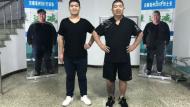 胖儿子求职屡遭拒胖爸爸关店陪减肥 父子俩成网红