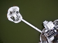 航拍雪后合肥公园美景（组图）
