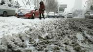 安徽78個縣市出現不同程度積雪 最深積雪廬江19厘米