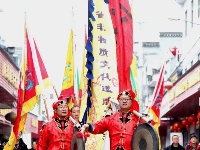 歙縣三陽古村“打秋千”鬧元宵
