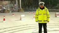 宿州一名交警清明前夜在高速事故现场勘查时被撞牺牲