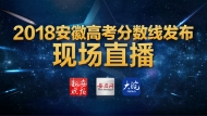 視頻回看—2018年安徽高考分數線發布
