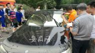 蚌埠暴雨一小區(qū)地下車庫百余輛車被淹  不少車或報(bào)廢
