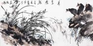 周日隨徽派走進蕭龍士之子蕭承震的畫室瞧一瞧