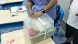 合肥常春藤少年宮幼小銜接班廚房發(fā)現(xiàn)過期食品，攝像頭被人為遮住