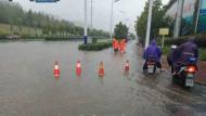 合肥今早突降暴雨 多部門一線值守排水（組圖）