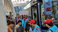 合肥公交國慶長假運送乘客850萬人次 日均超120萬人次