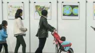 合肥廬陽區進行公益巡展 該區有10萬人參與垃圾分類