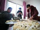周六冬至 去合肥城隍廟吃餃子