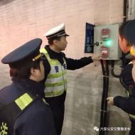  排查隧道隱患  六安高速交警在行動 
