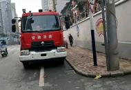 合肥光明路液壓件總廠宿舍一居民樓發生火災