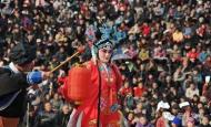 春節后，亳州市區魏武廣場10出大戲天天演