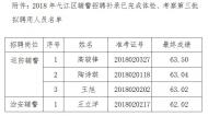 蕪湖弋江區輔警招聘補錄擬聘用人員公示(第三批)