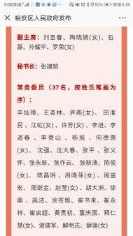 六安市裕安區人大、政協常委會組成人員最新名單公布！ 