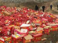 灵璧警方依法销毁非法烟花爆竹2000余箱     