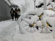 因大雪影響，桐城多路公交線路停運(yùn)、臨時(shí)調(diào)整