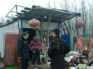 雨雪將至 合肥城管排查拆除住人簡易棚