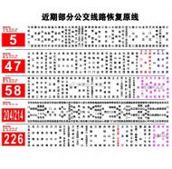 注意！蕪湖這幾條公交線路恢復(fù)原線了