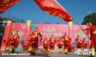 【新春走基層】黃山市黃山區端出民俗“大餐”迎新年（圖）