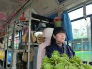 六安一名公交車駕駛員自掏腰包 打造“童話車廂”