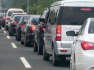 蕪合高速合肥往蕪湖方向隴西立交等路段通行緩慢