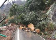 山體塌方道路受阻  涇縣交通運輸局奮力清除保暢通